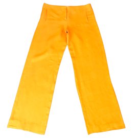 Hermès calça Laranja