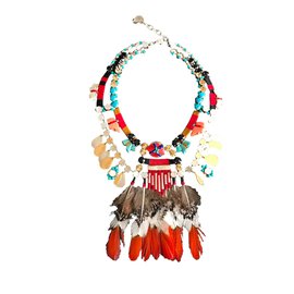 Reminiscence Collar de tótem Multicolor