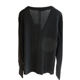 Costume National-C'n'c costume national men's light jersey cardigan size l-Black