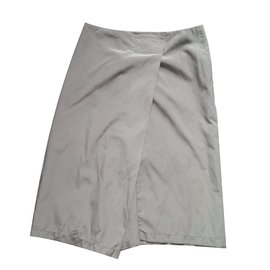 Tara Jarmon-Skirt-Grey