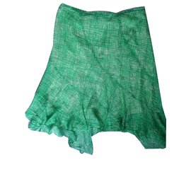 Bcbg Max Azria-Skirt-Beige,Green