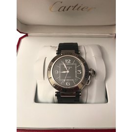 Cartier-Automatic watches-Black,Silvery