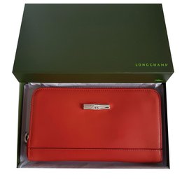 Longchamp Wallet Orange