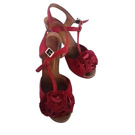 Chie Mihara Sandalen Rot