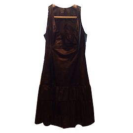 Pellessimo Lambskin Dress Black Size 36 Black