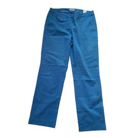 Max & Co-Pantalons-Bleu
