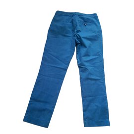 Max & Co-Pantalons-Bleu