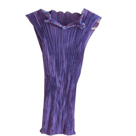 Autre Marque-Ganteb's Top plissé sans manches Gantebs, taille 2-Violet
