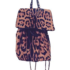 Jerome Dreyfuss Mochilas Estampado de leopardo