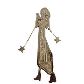 Céline-Pin & brooch-Silvery