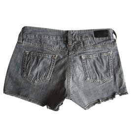 Isabel Marant Etoile-Pantalones cortos-Gris