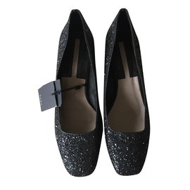 Zara Midi Heels Black Black