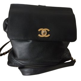 Chanel Backpack Black