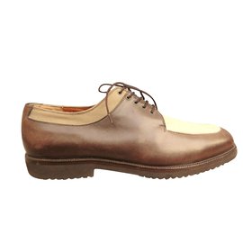 Salvatore Ferragamo-Lace ups-Brown