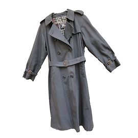 Trench Coat Burberry Azul Marinho Azul marinho