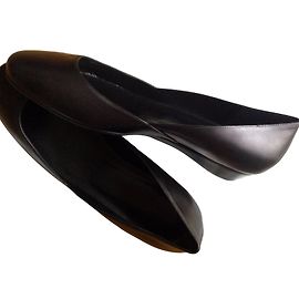 Hermès Ballerinas Schwarz