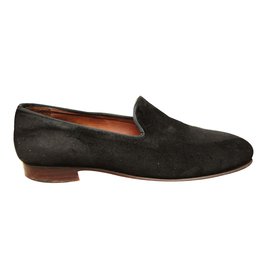 Mocassins Apc Noir Daim 42 Noir