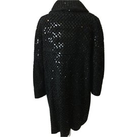 Chanel-Coat, Outerwear-Black