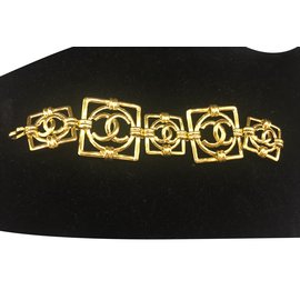 Chanel-Bracelet-Golden