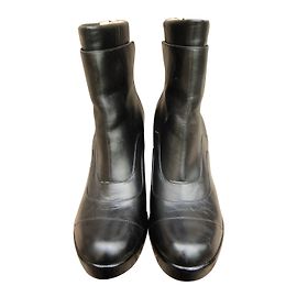 Botines Robert Clergerie de piel negra 39 Negro