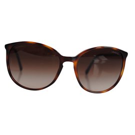 Chanel-Lunettes-Marron