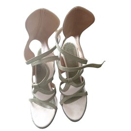 Balenciaga-Sandals-Beige,Khaki