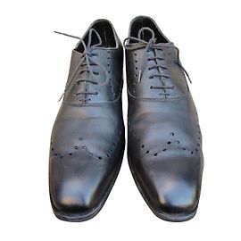 Richelieu Paraboot en cuir noir Noir