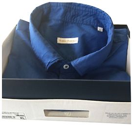 Autre Marque Robert Friedman Hemden Marineblau