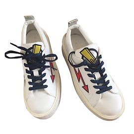 Zara zapatillas Blanco