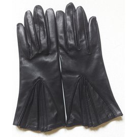 Hermès-Gloves-Black