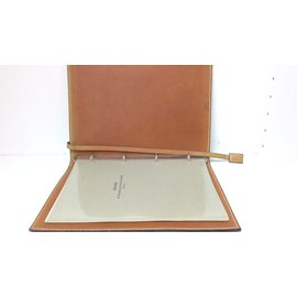 Hermès-Set of 2 agenda cases-Black,Beige