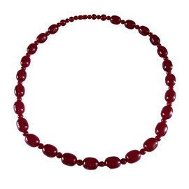 Vintage Collares Burdeos