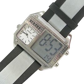 Versace Montre Argenté Doré