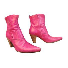 Sartore-Ankle Boots-Pink