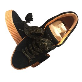 No Name-Picadilly Sneakers-Black