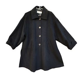 Abrigo Max Mara de lana negro Negro