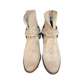 Botas de nubuck bege Sartore Bege