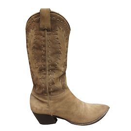 Botas Sartore em nubuck bege Bege