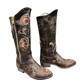 Mexicana Stiefel Braun