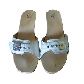 Autre Marque Zoccoli Scholl Beige