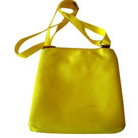 La Bagagerie-Handbags-Yellow