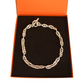 Hermès Chaine d'ancre Plata