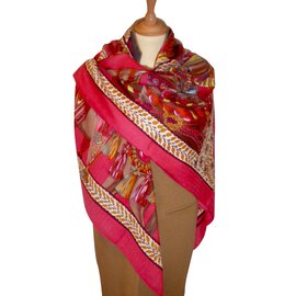 Hermès-"Danse du Cheval Marwari"-Multicolore