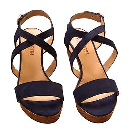JB Martin Sandals Navy blue