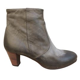 Laboratorigarbo Ariel Ankle Boots Brown Leather 37 Brown