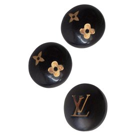 Louis Vuitton-Earrings-Dark brown