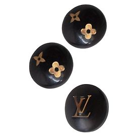 Louis Vuitton Orecchini Marrone scuro