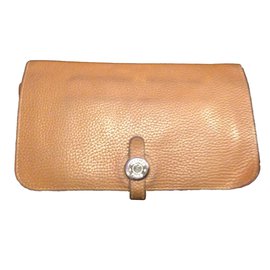 Hermès Hermes Dogon Wallet Brown
