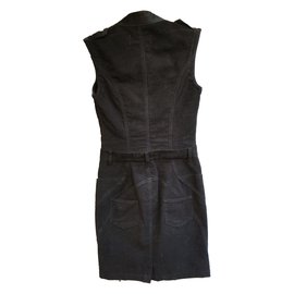 Alexander Mcqueen-Vestidos-Preto