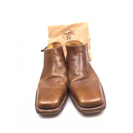 Hermès-Boots-Brown